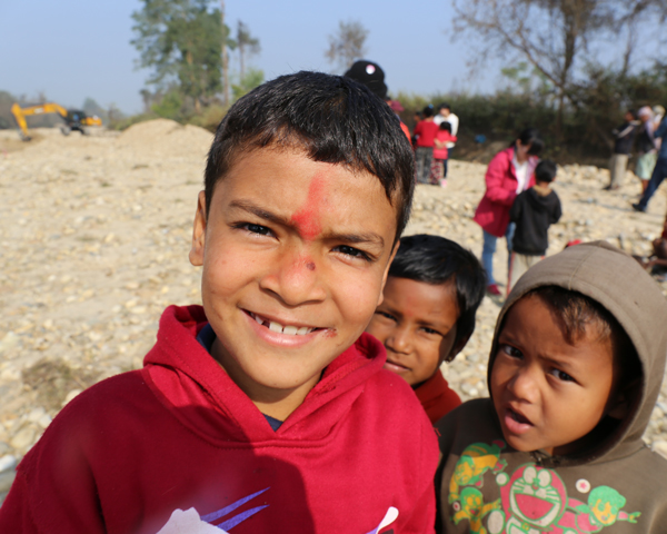 スタディツアーで出会ったネパールの子どもたち
