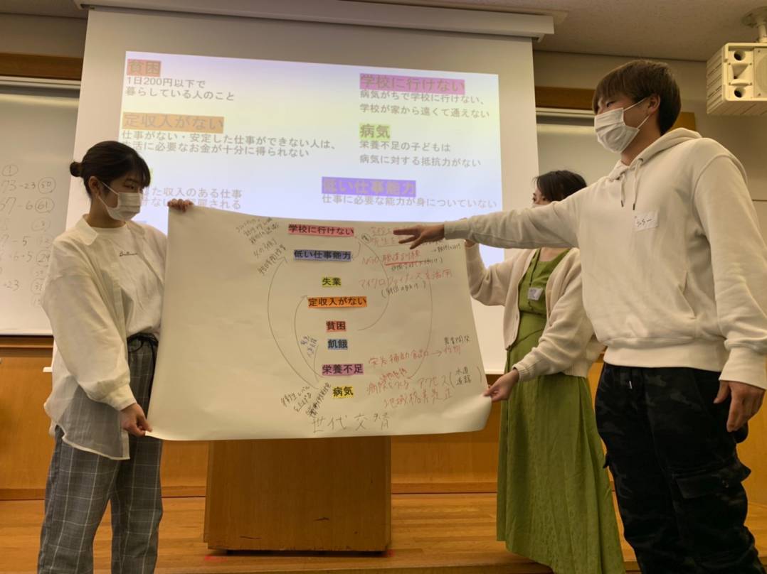 ワークショップはみんなで楽しく悩み、考えました！